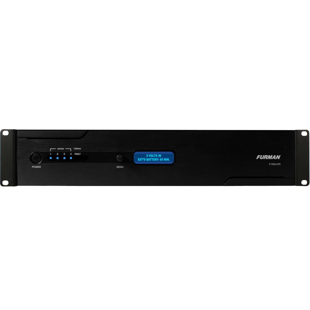 Furman F1500 UPS power conditioner.