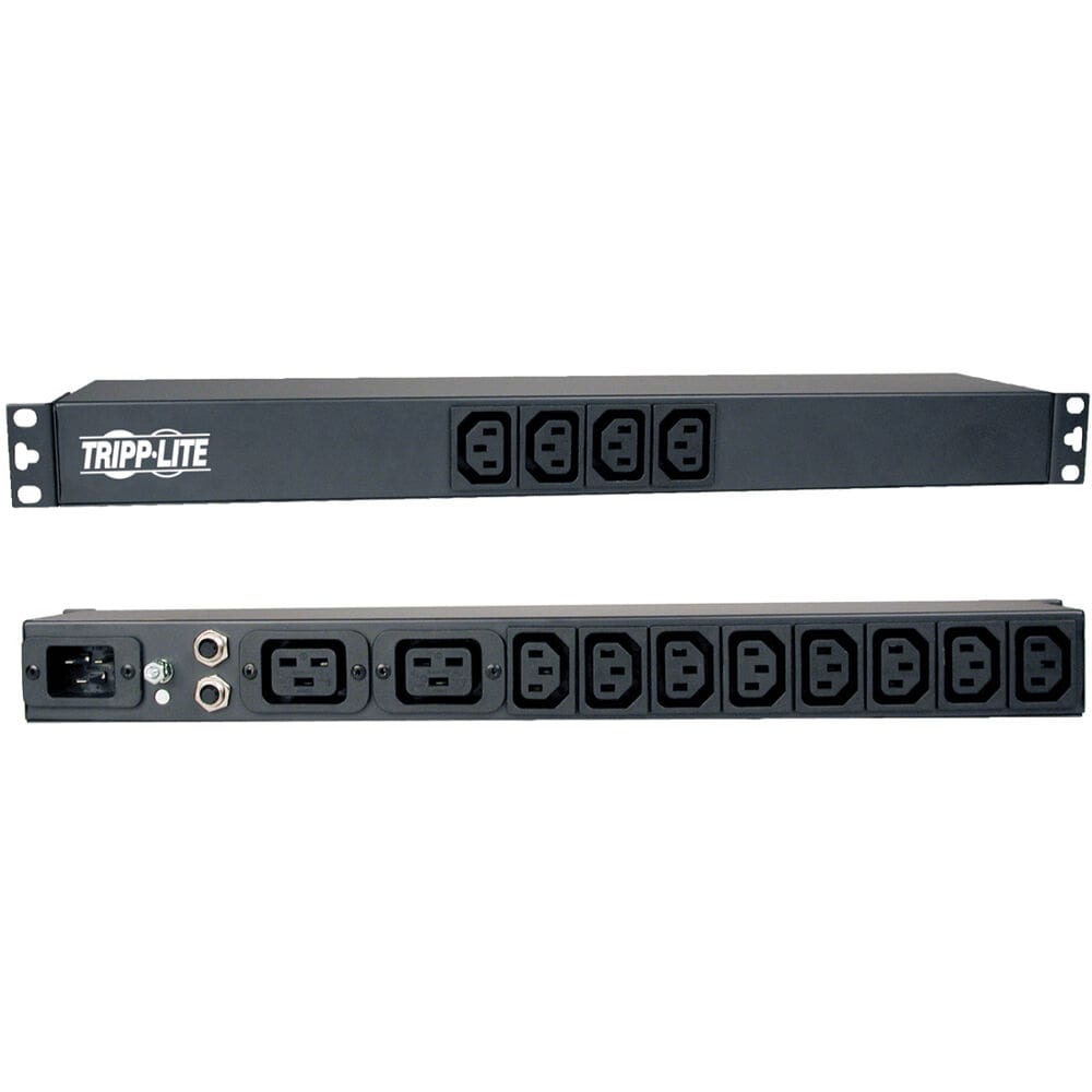 Tripp Lite rackmount power strip.