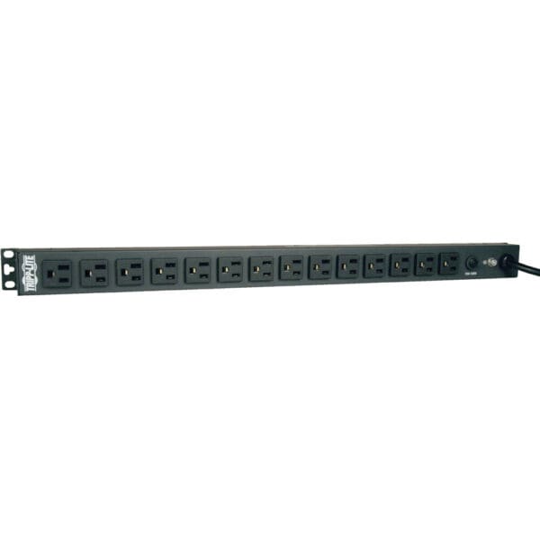 Here's an alt tag for the image: Triplite 15-outlet power strip.