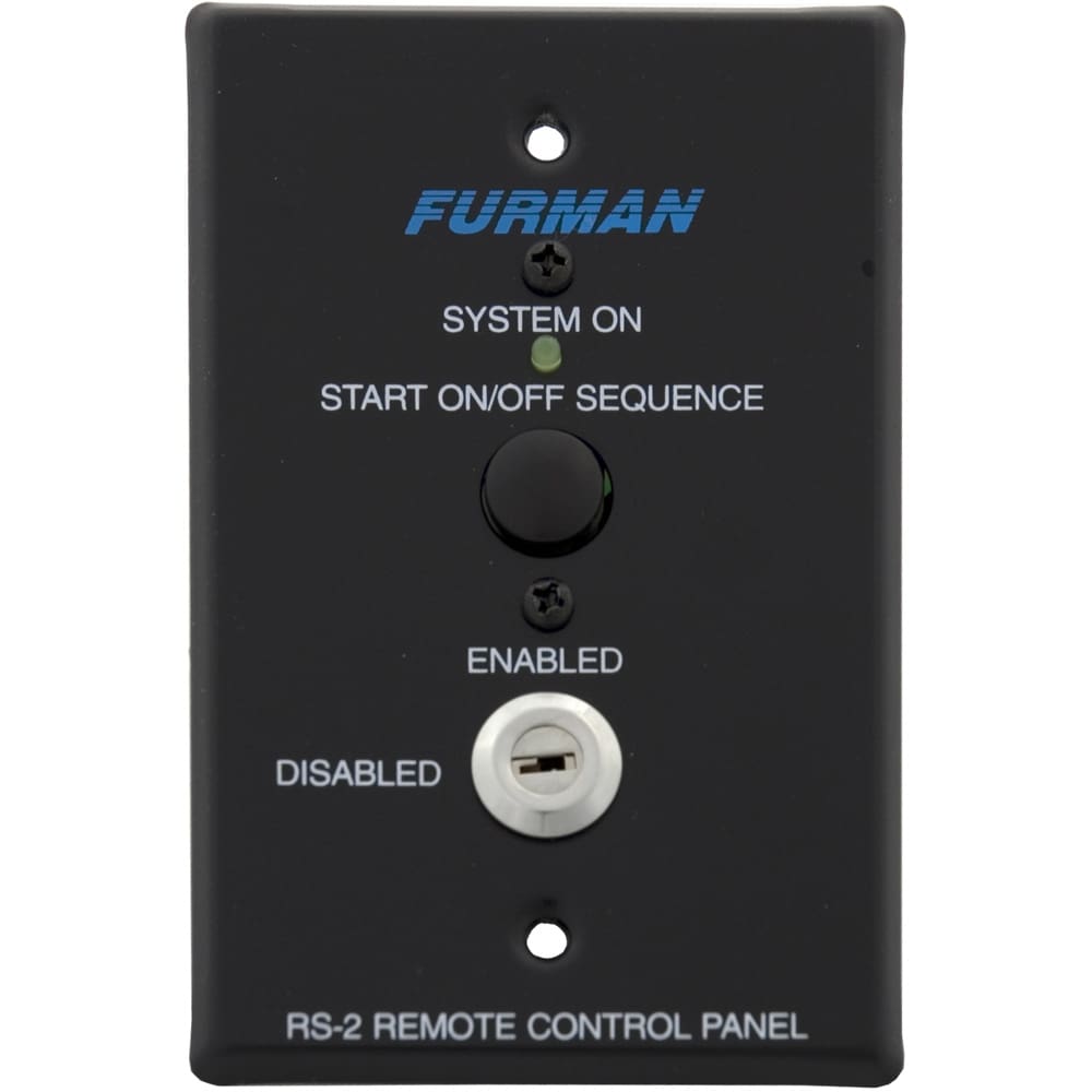 Furman RS-2 remote control panel.