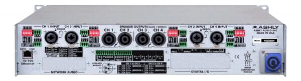 Ashly NXE8004 network audio mixer.